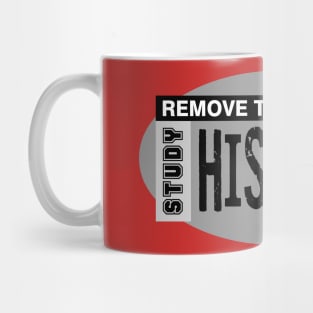 Remove Mystery History Gray Oval 2 Mug